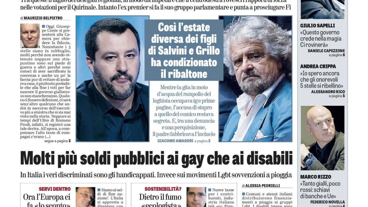 Oggi in edicola