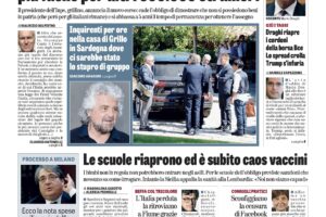 Oggi in edicola