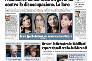 Oggi in edicola