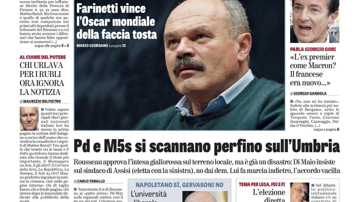Oggi in edicola
