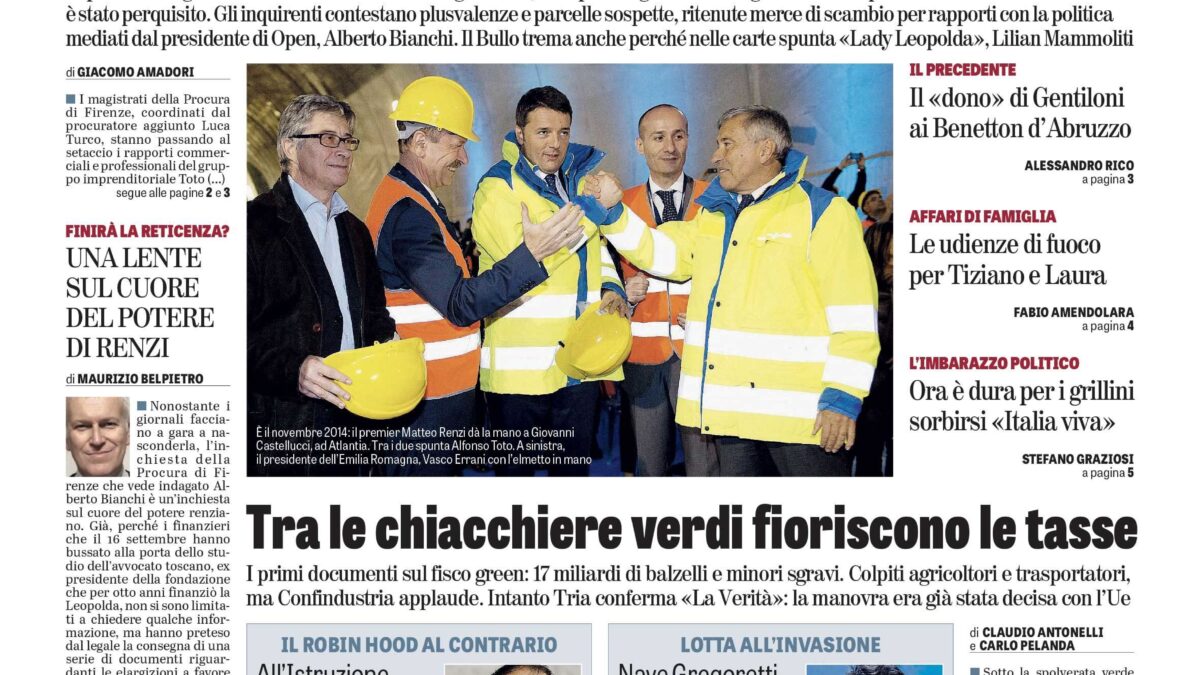 Oggi in edicola