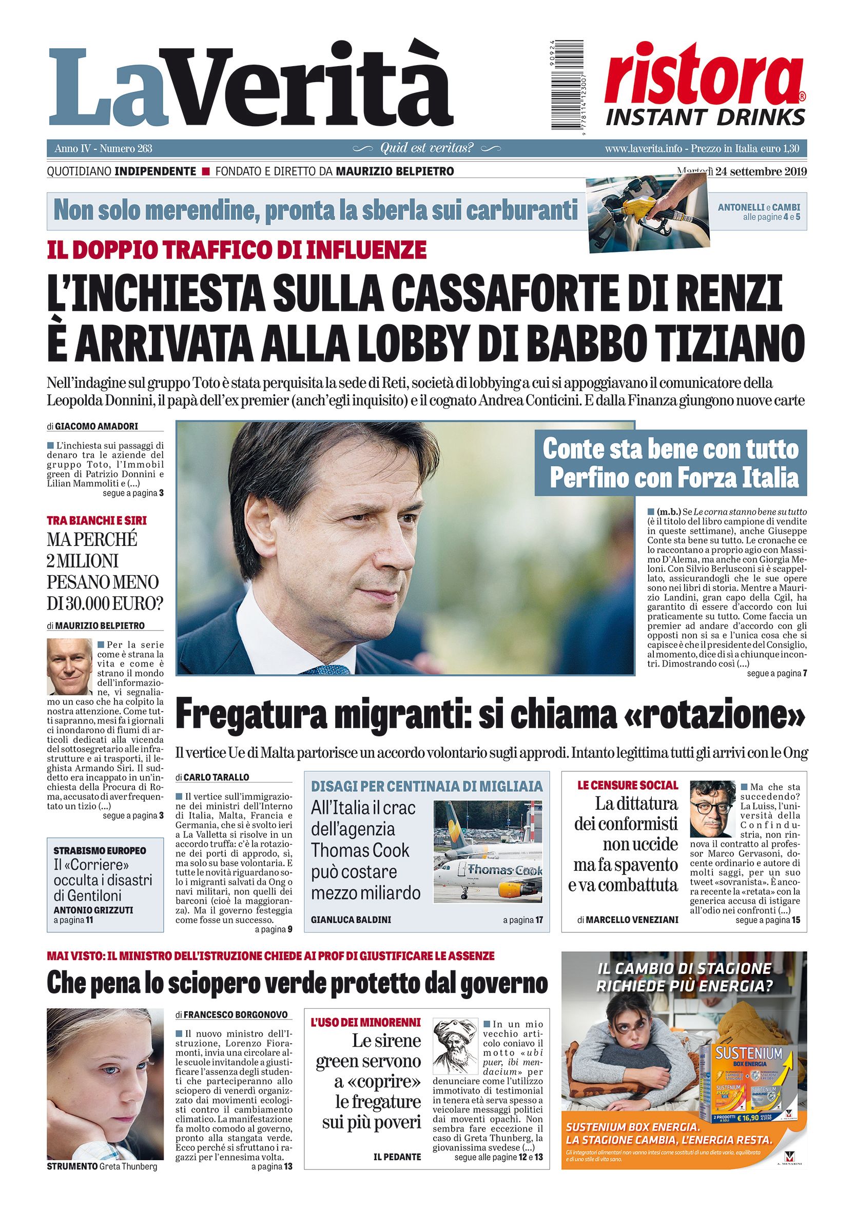 Oggi in edicola