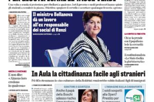 Oggi in edicola