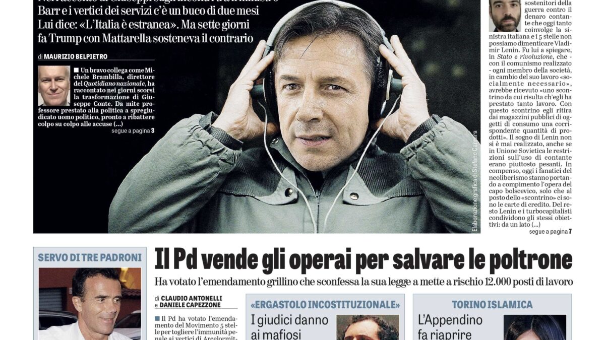 Oggi in edicola