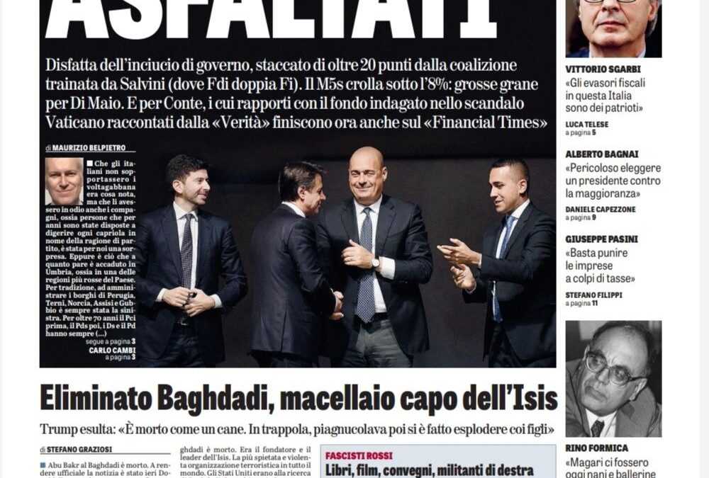 Oggi in edicola