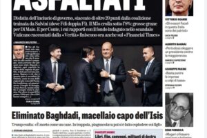 Oggi in edicola