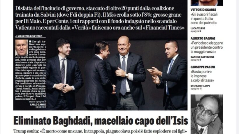 Oggi in edicola