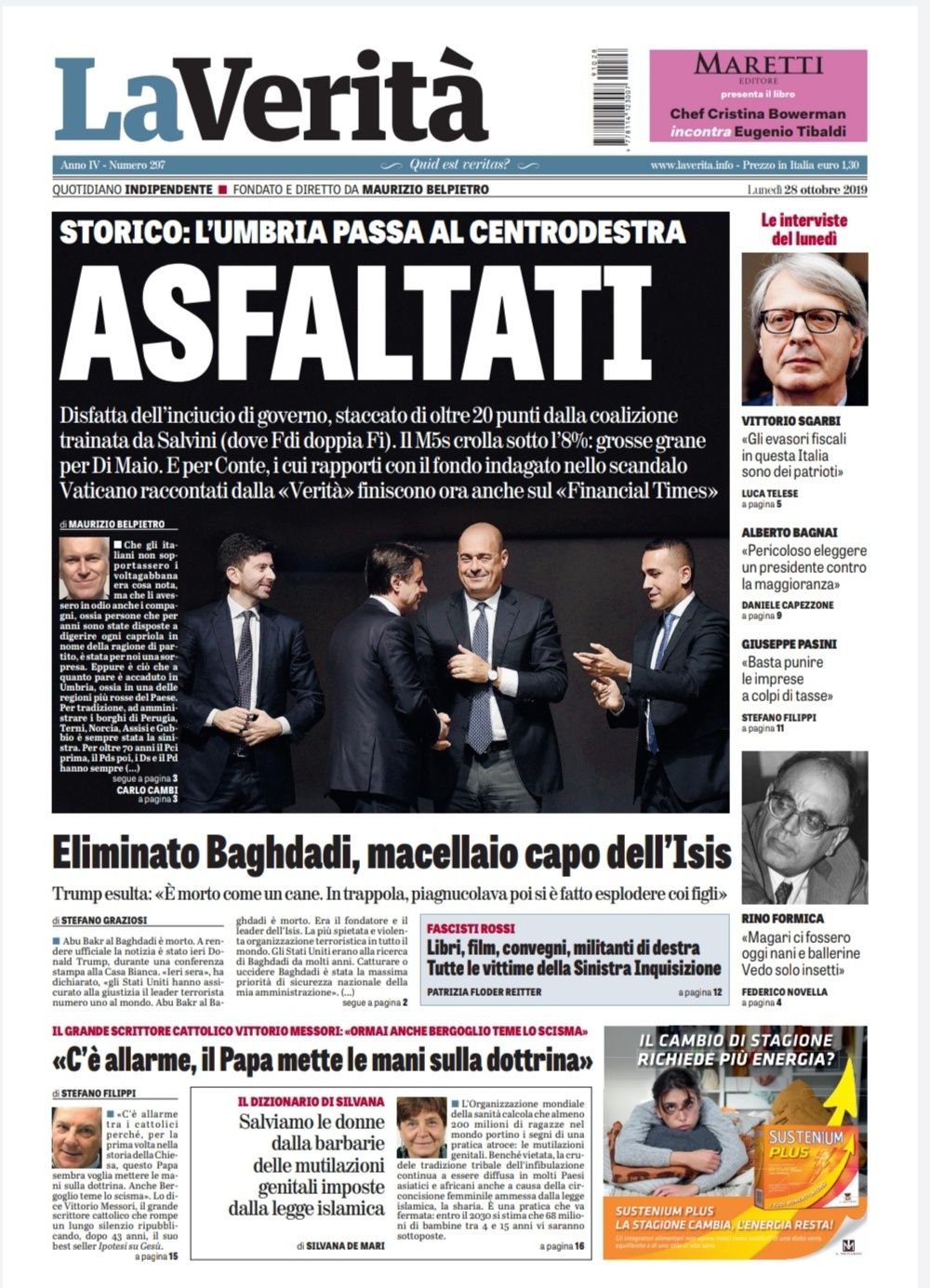 Oggi in edicola