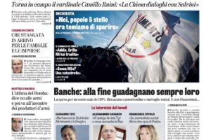 Oggi in edicola