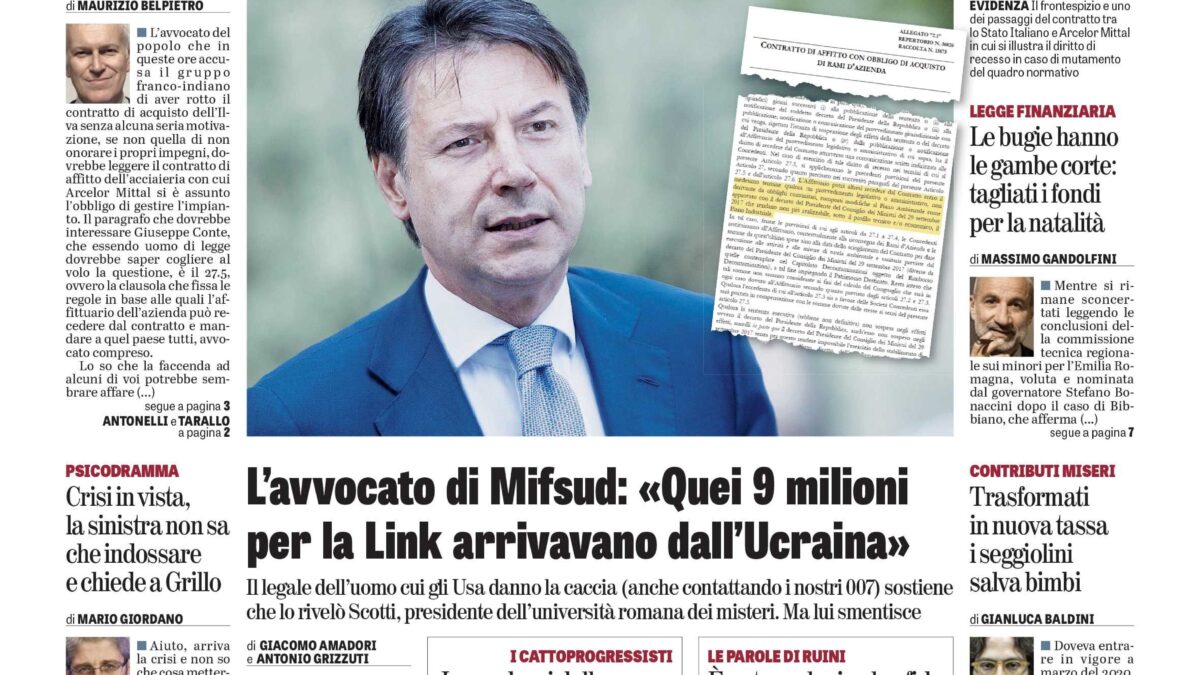 Oggi in edicola