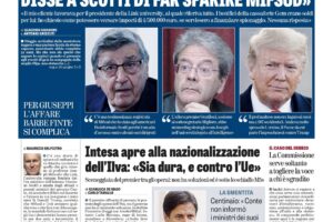 Oggi in edicola