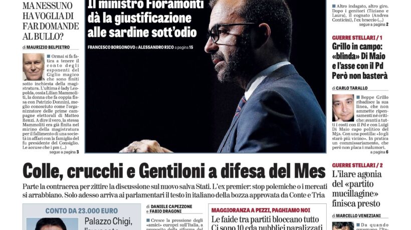 Oggi in edicola