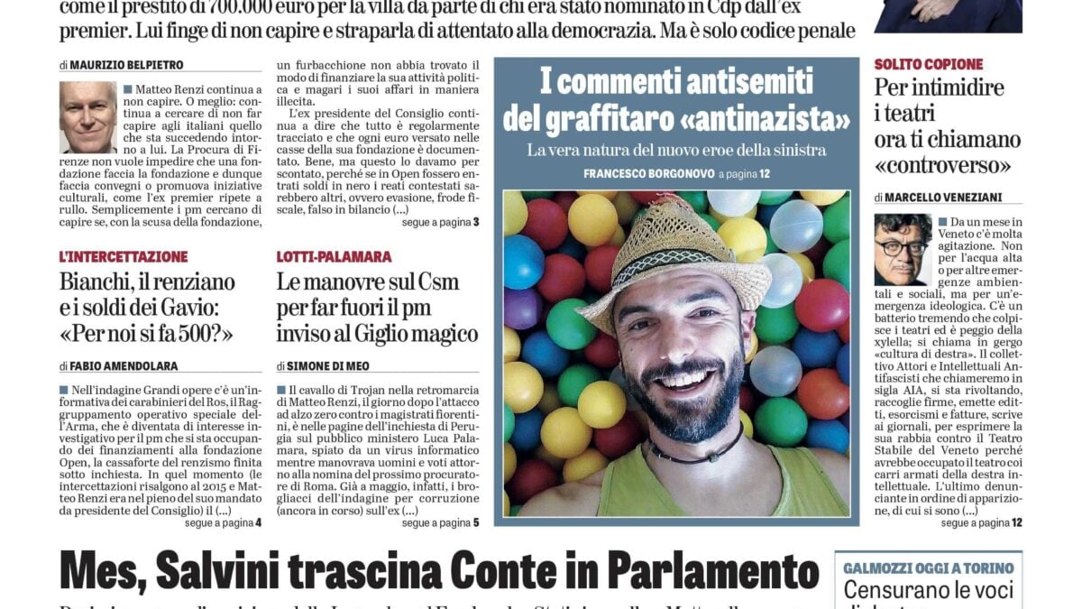 Oggi in edicola