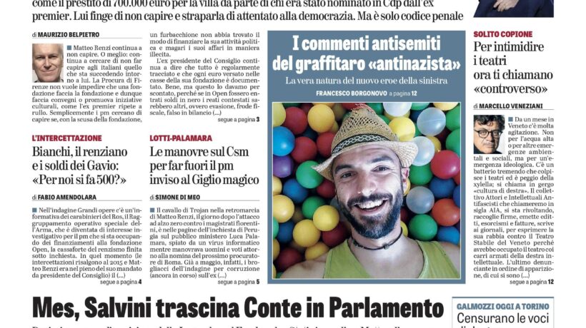 Oggi in edicola