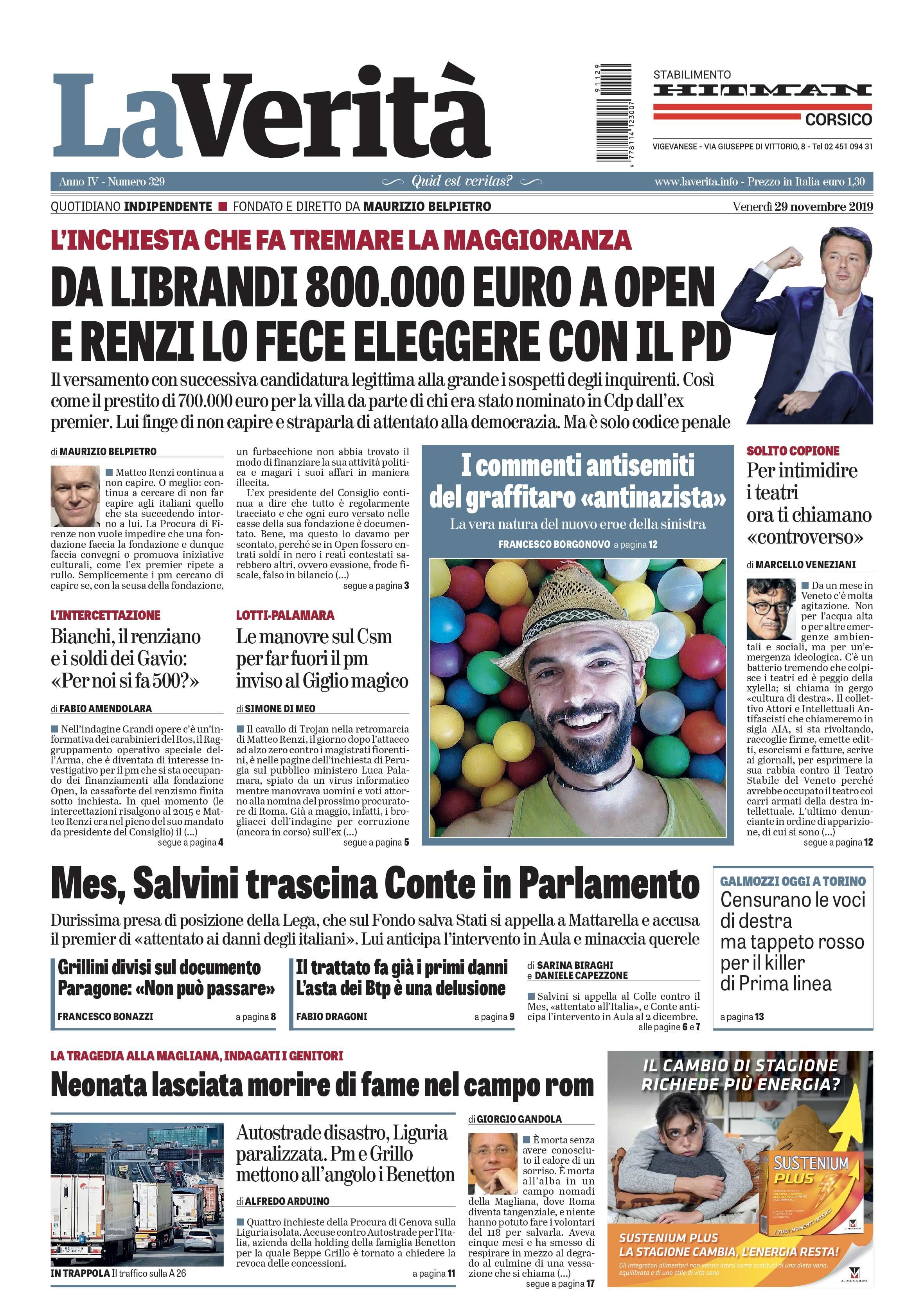 Oggi in edicola