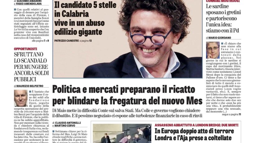 Oggi in edicola