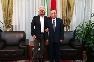Grillo porta in dote alla Cina i nostri ortaggi
