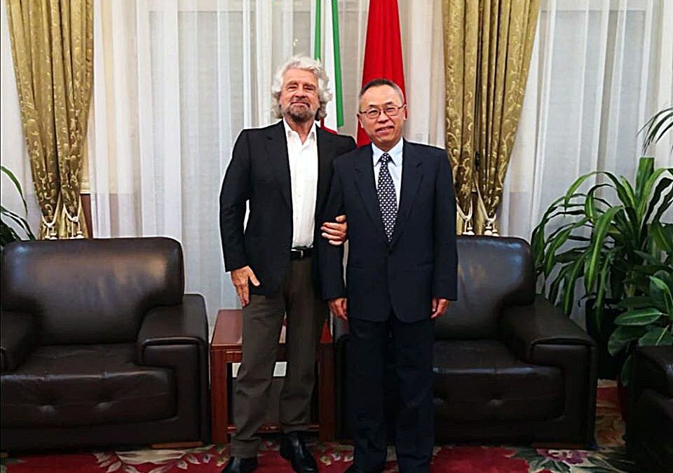 Grillo porta in dote alla Cina i nostri ortaggi