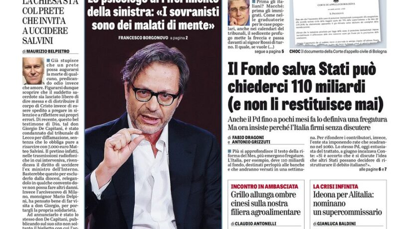 Oggi in edicola
