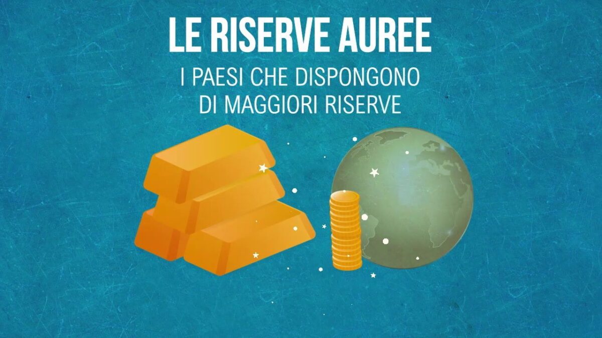 Italia sul podio dei Paesi che dispongono più riserve di oro