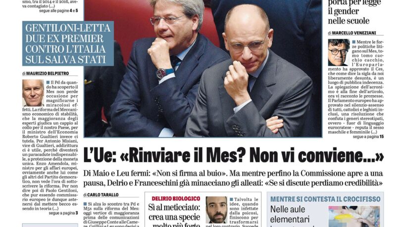 Oggi in edicola