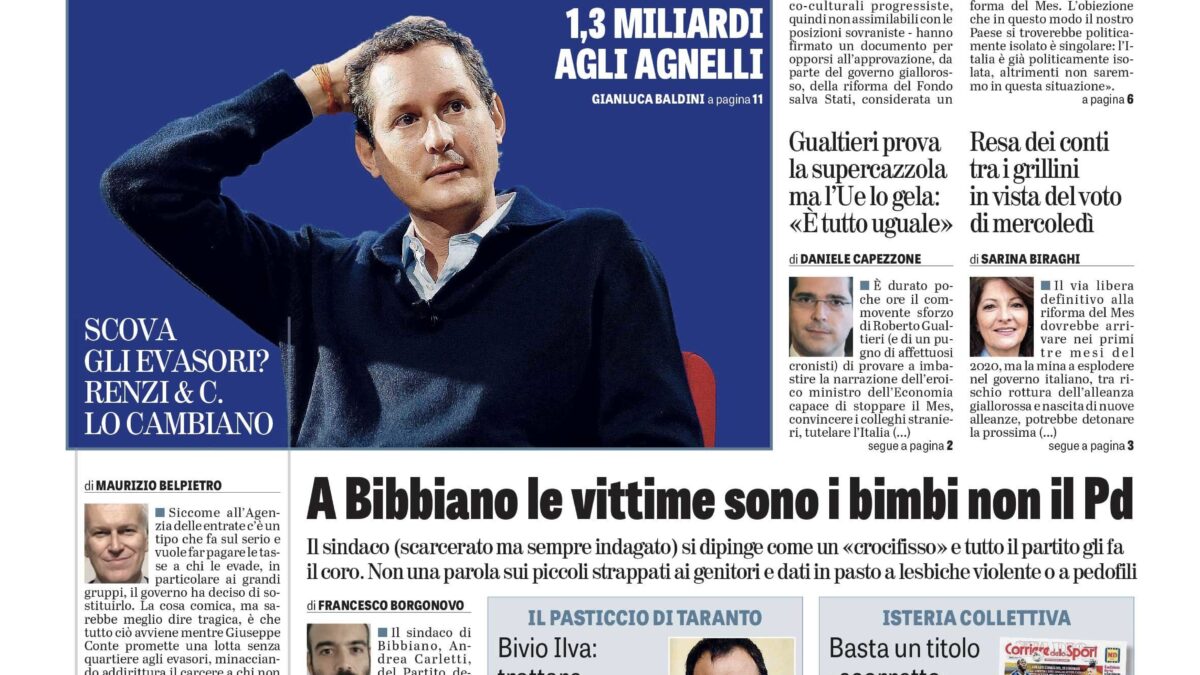 Oggi in edicola