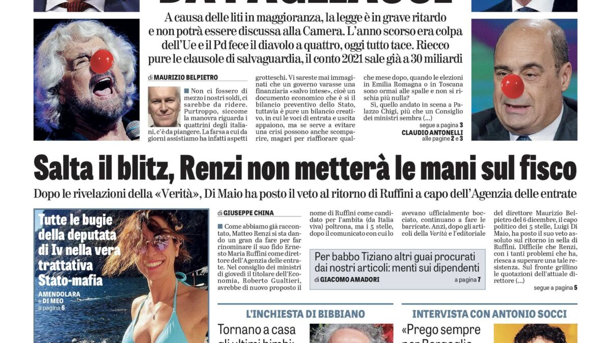Oggi in edicola