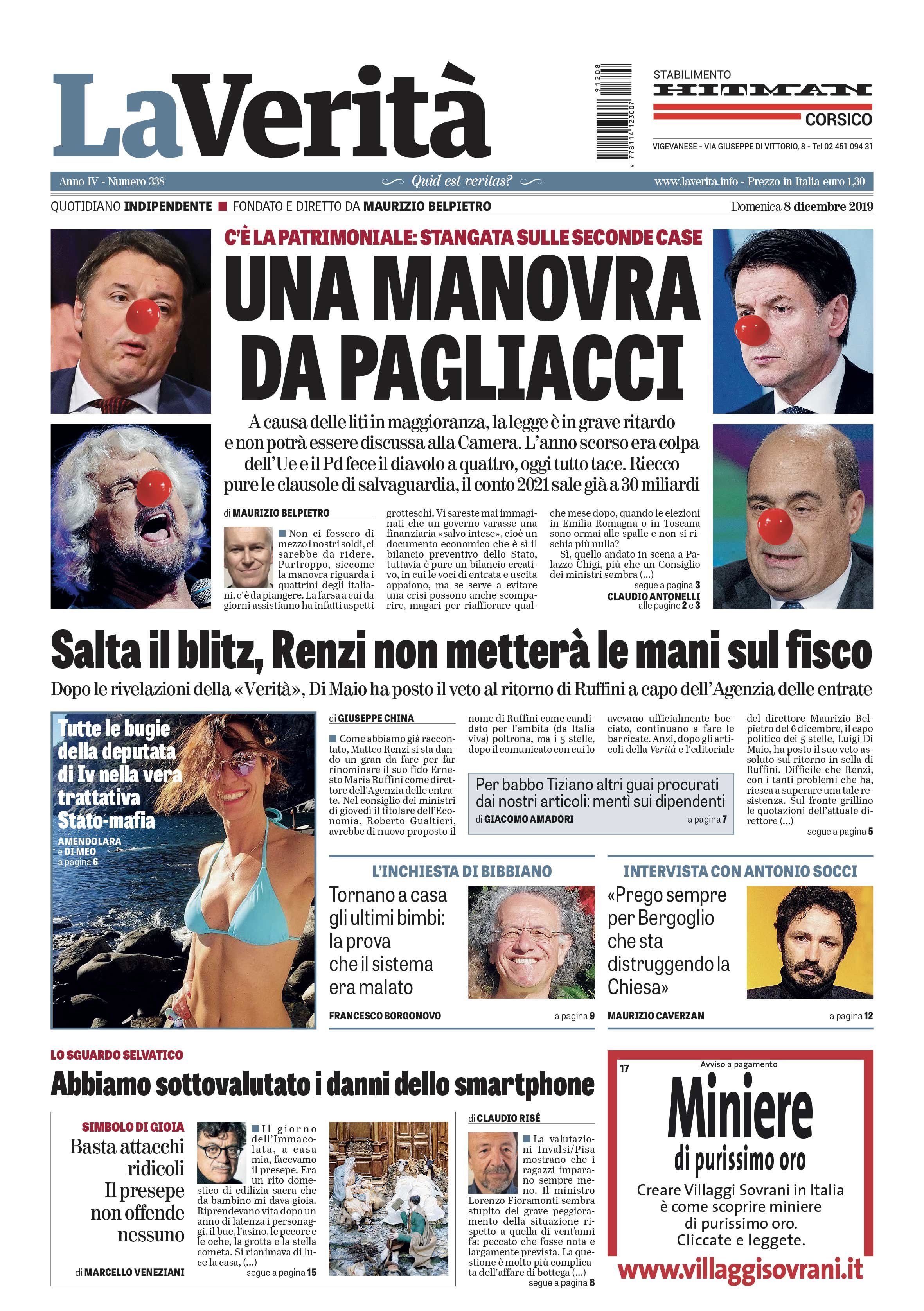 Oggi in edicola