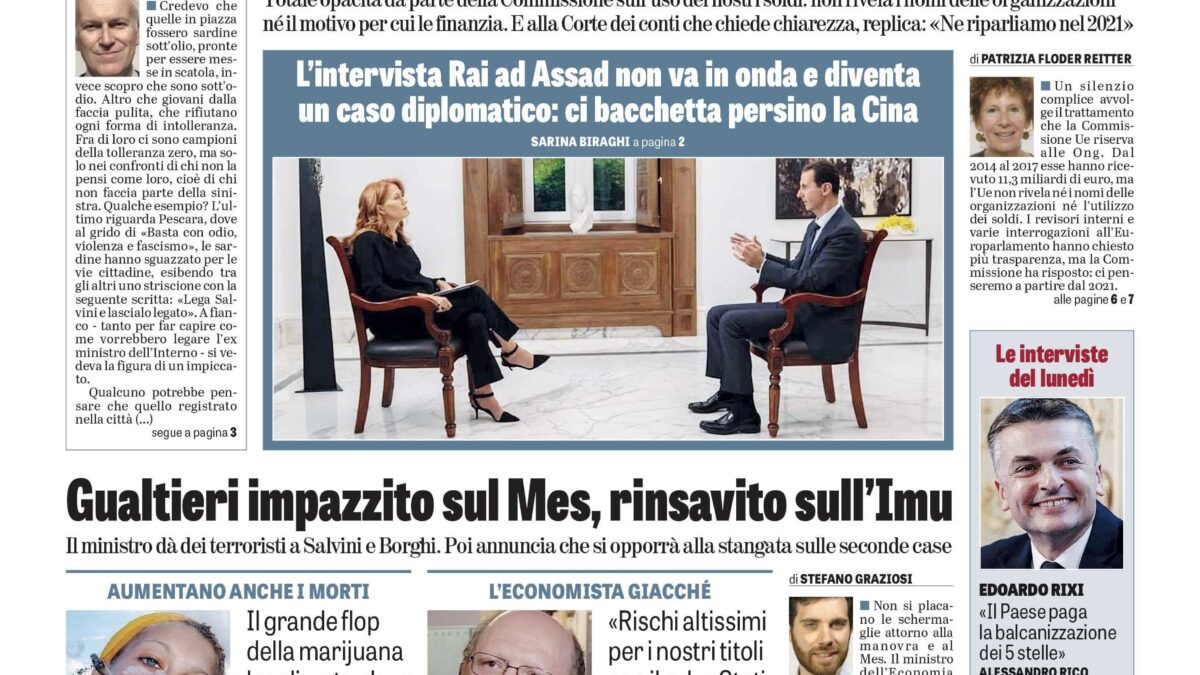 Oggi in edicola