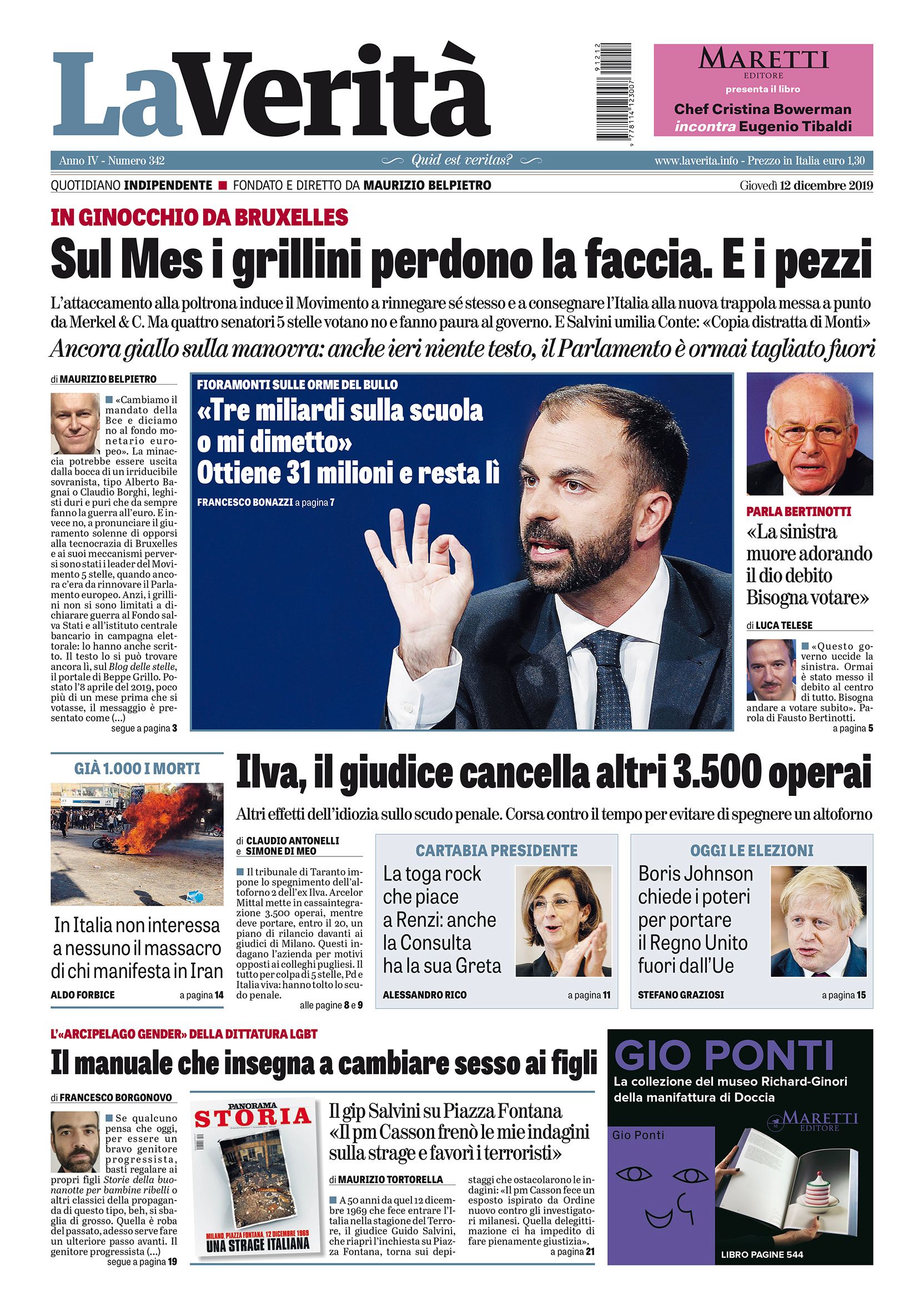 Oggi in edicola