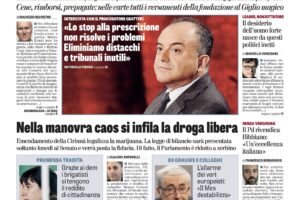 Oggi in edicola