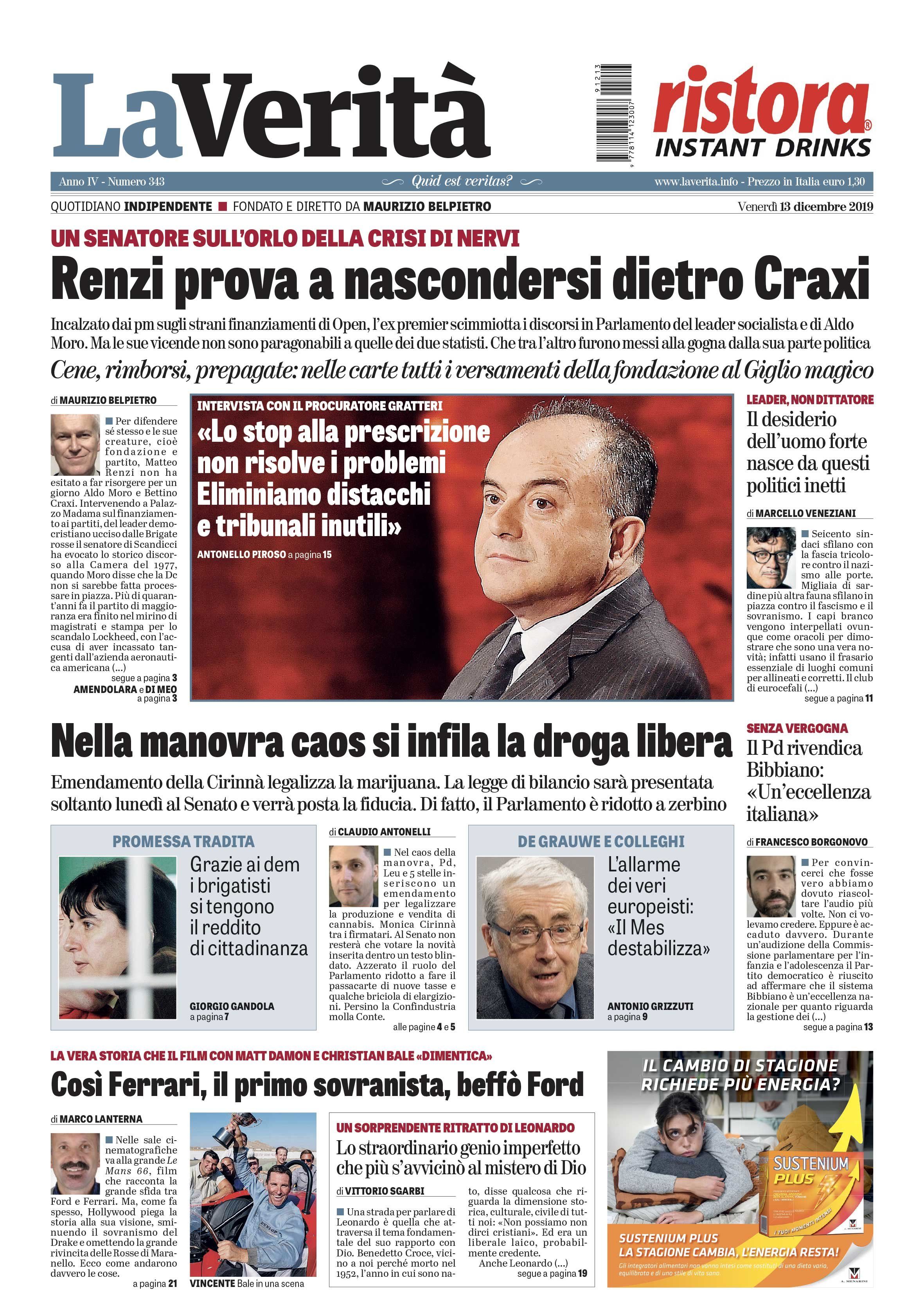 Oggi in edicola