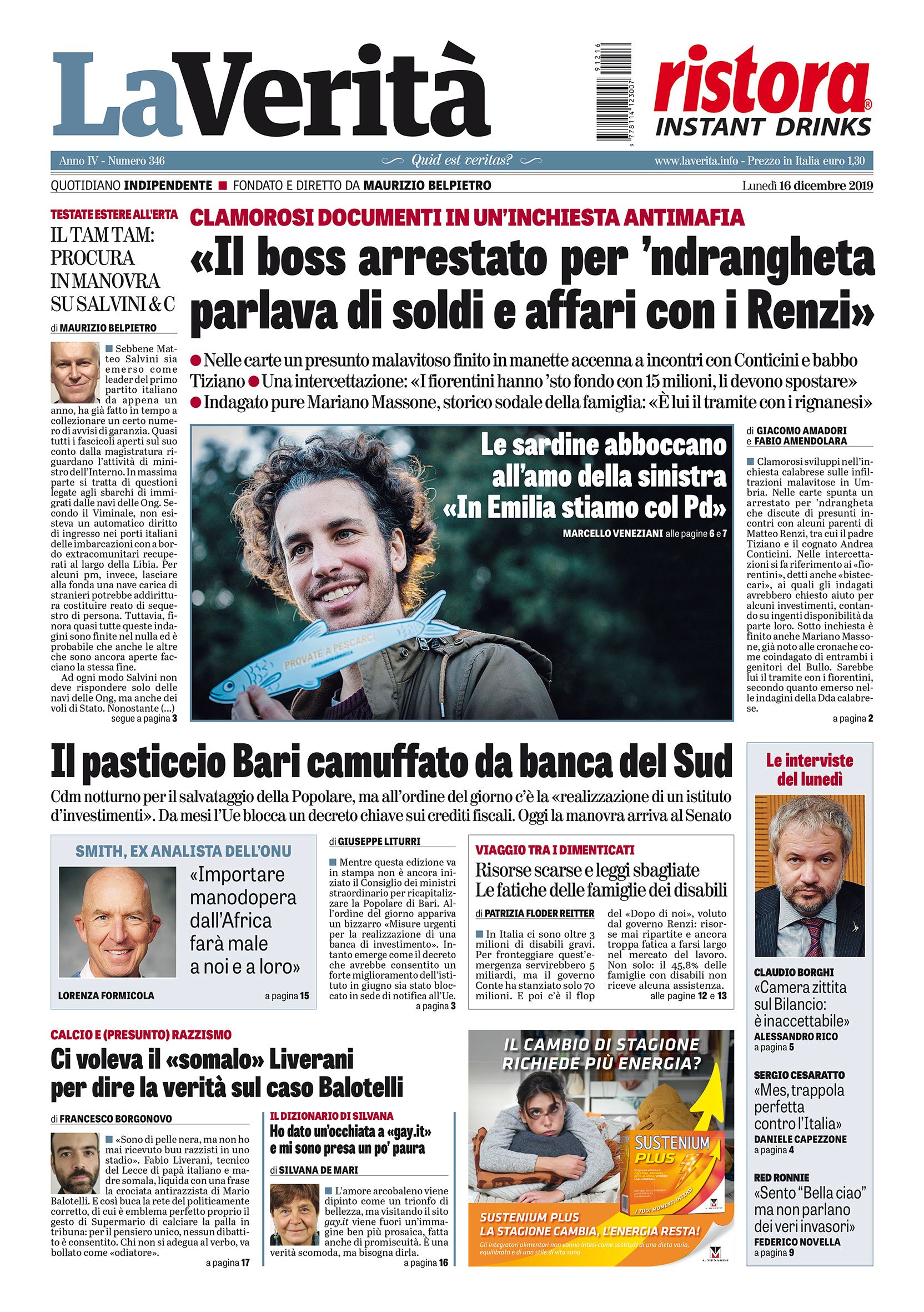 Oggi in edicola
