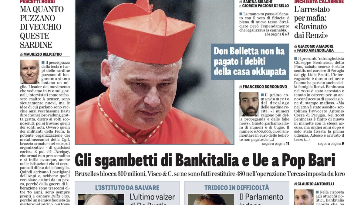 Oggi in edicola