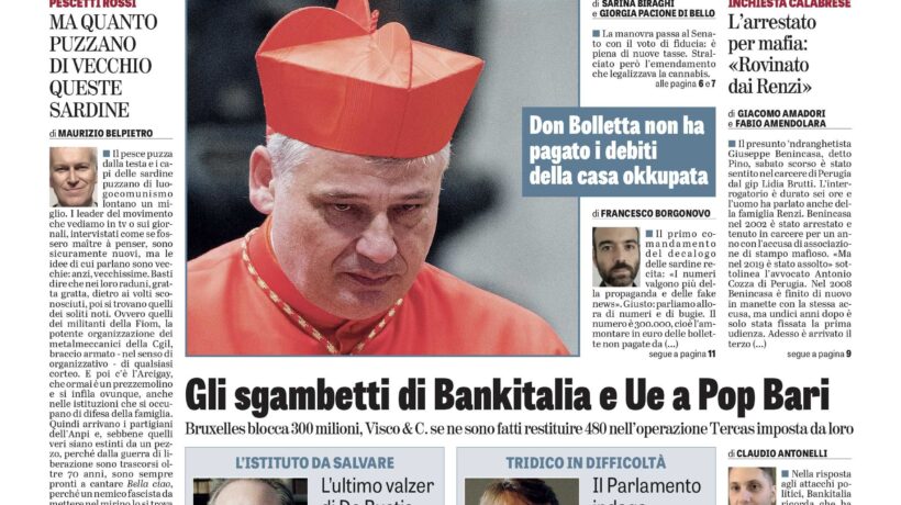 Oggi in edicola