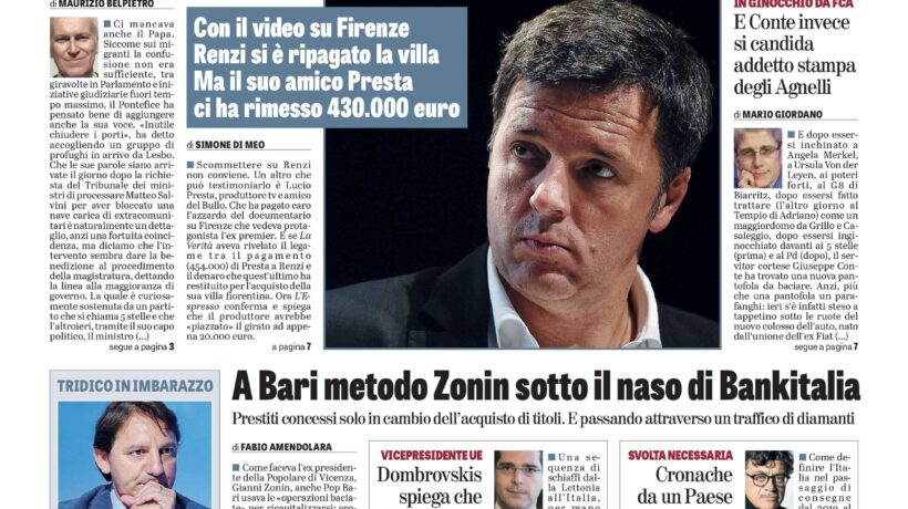 Oggi in edicola