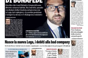 Oggi in edicola