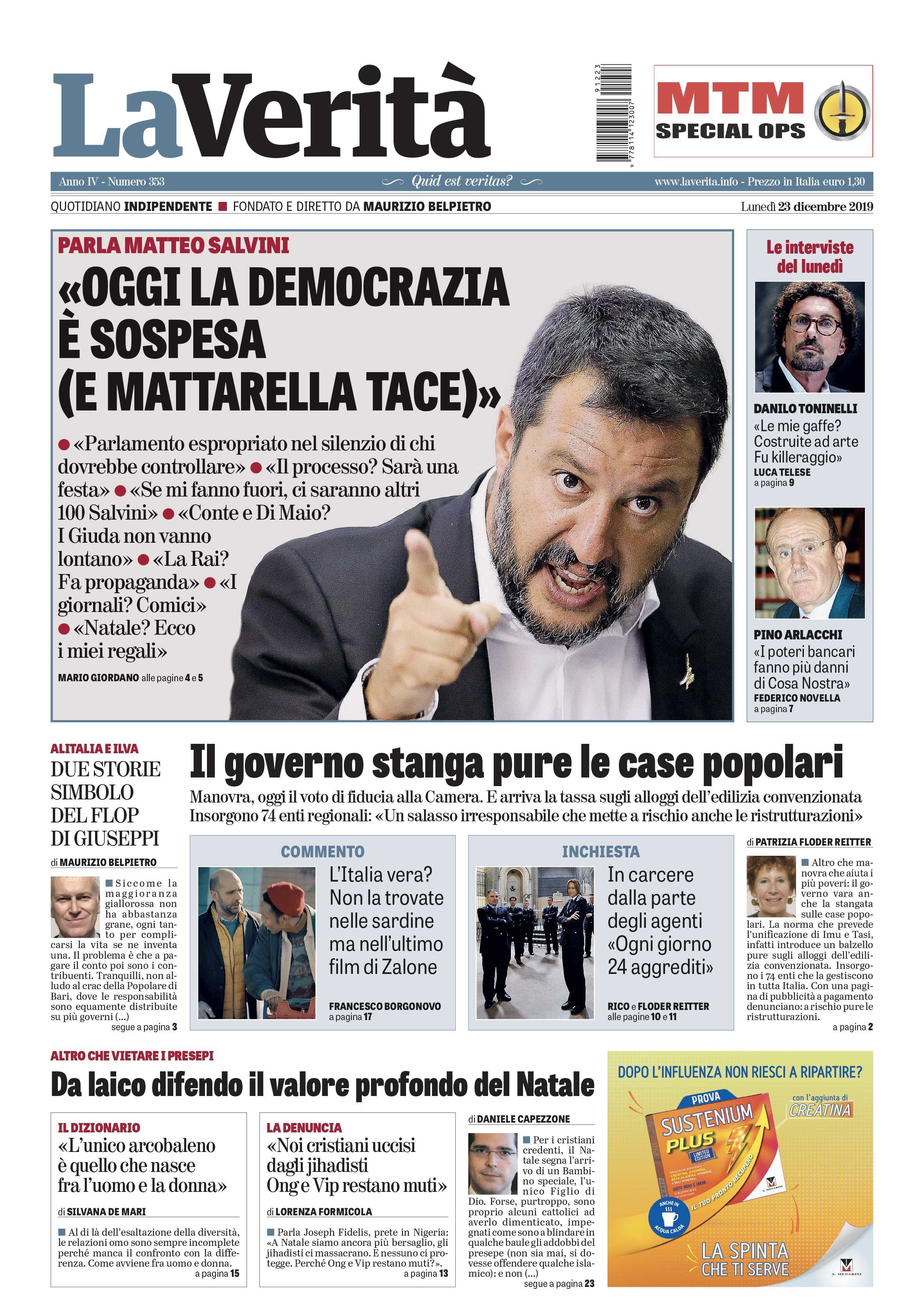 Oggi in edicola