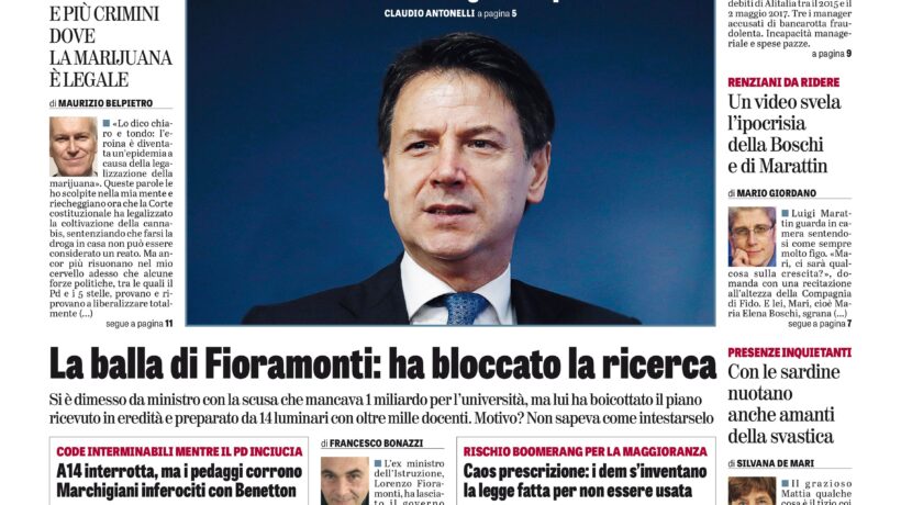 Oggi in edicola