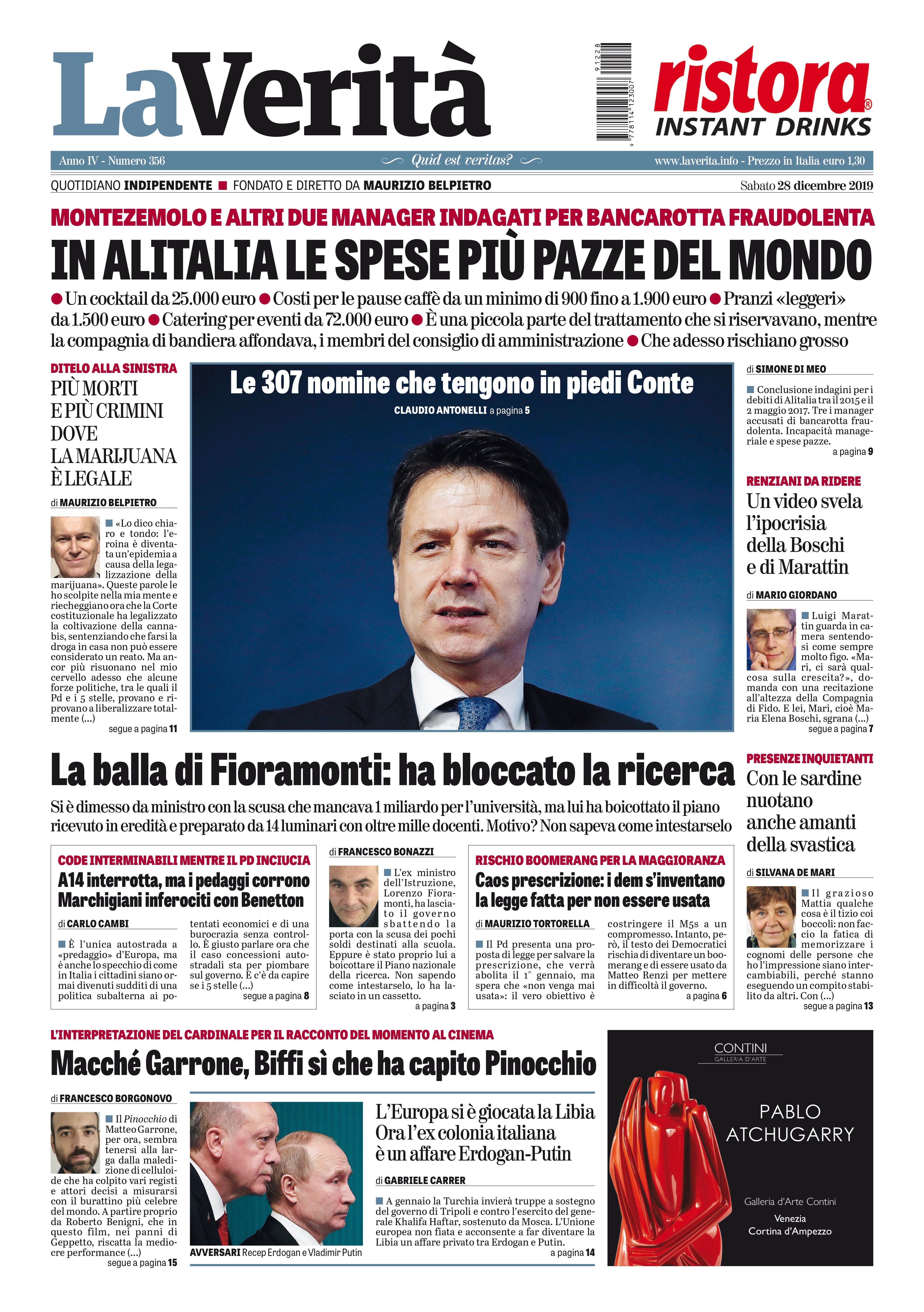 Oggi in edicola