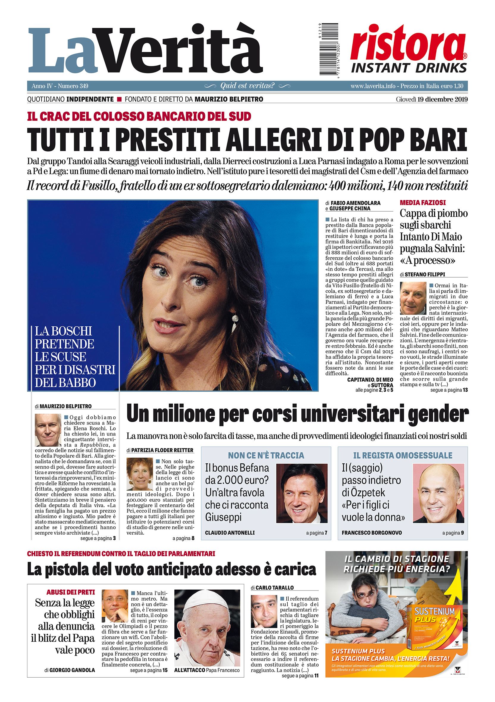 Oggi in edicola