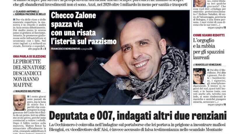Oggi in edicola