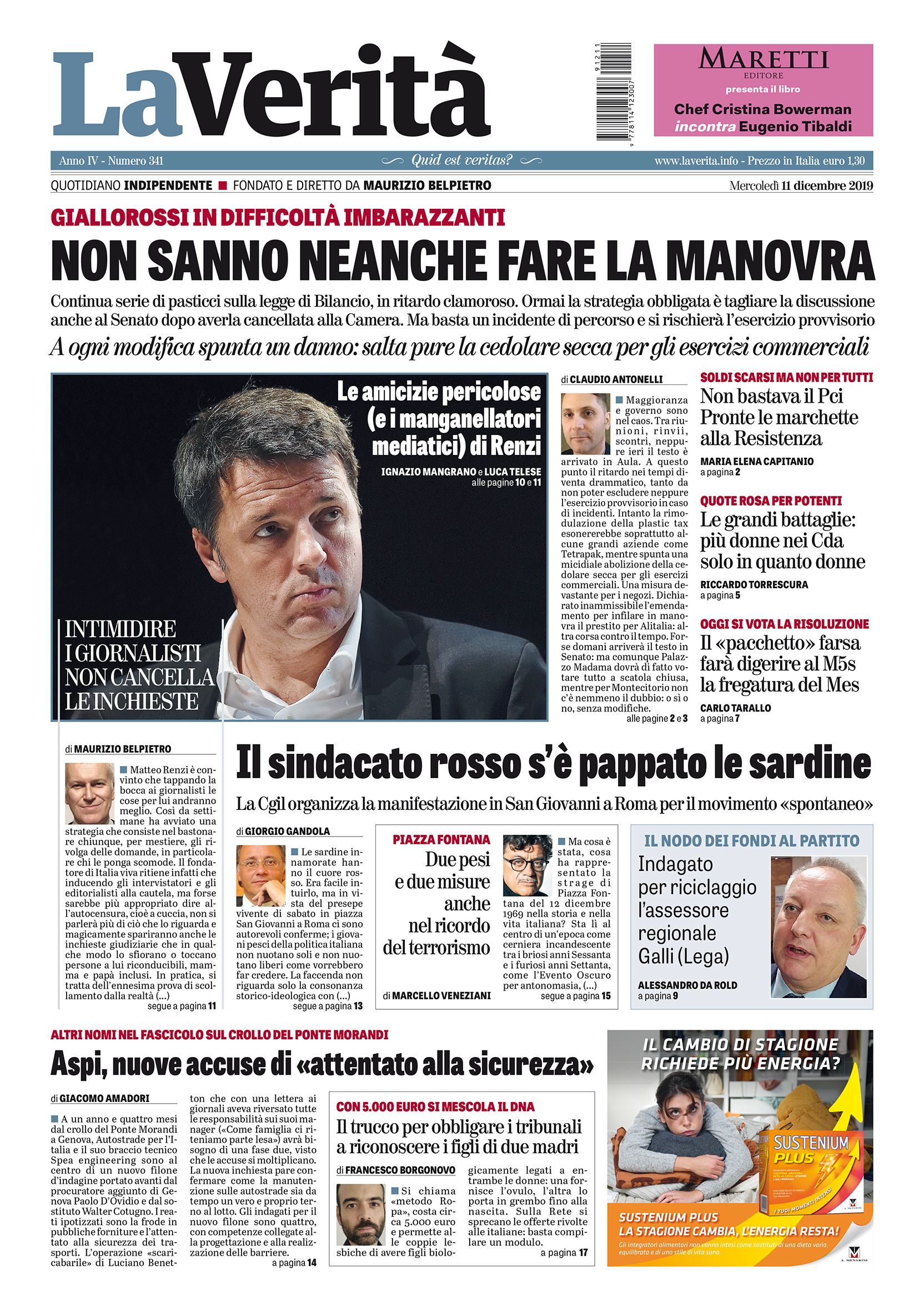 Oggi in edicola