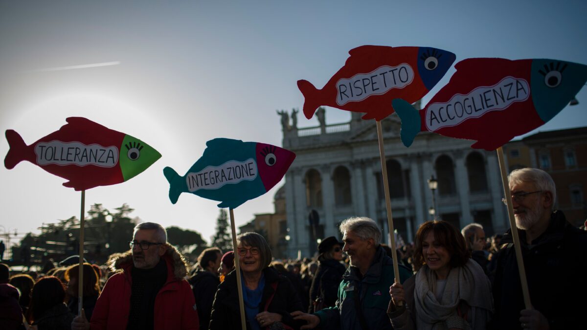 Le sardine hanno avuto un’idea: i porti aperti