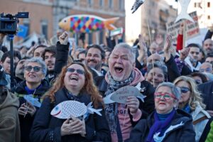 Come puzzano di vecchio le «giovani» sardine