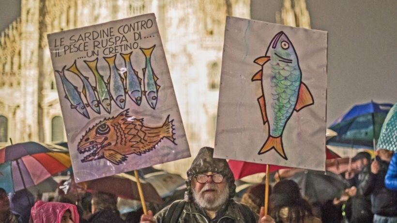 Le sardine la dicono giusta: «Non esistiamo»