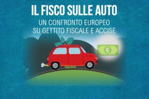 Italia al terzo posto in Europa per tasse pagate sulle auto