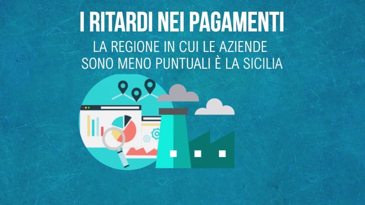 Ritardi nei pagamenti, la Regione in cui le aziende sono meno puntuali è la Sicilia