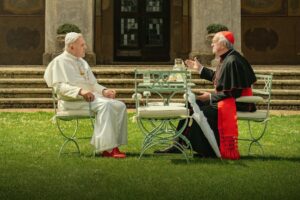 Nel derby di Netflix tra «I due Papi» va in scena la sfida tra caricature