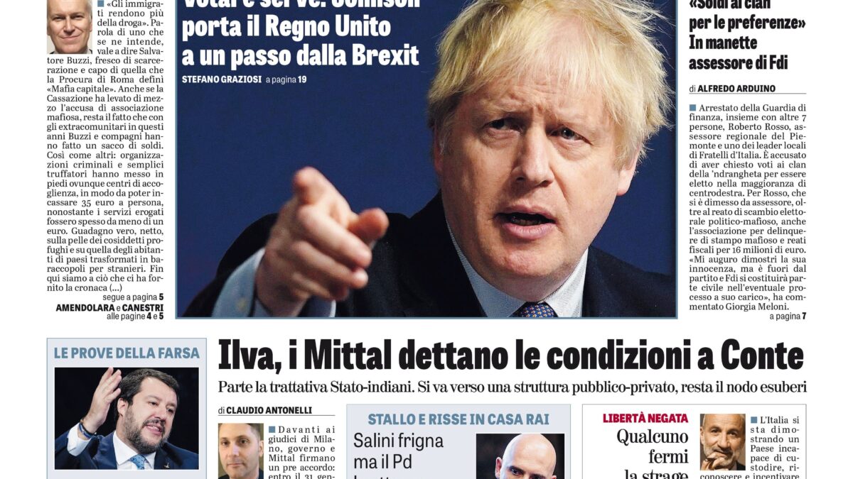 Oggi in edicola